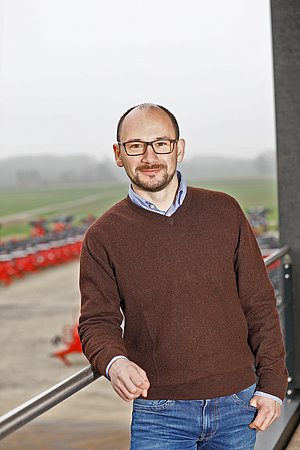 terraHORSCH Ausgabe 19-2019:Florian Zink kierujący działem R & D Crop Care. 